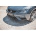 Накладка сплиттер на передний бампер на Seat III Cupra / FR рестайл
